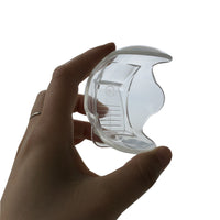Portable Transparent Tennis Ball Clip for Training and Practice