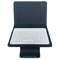 Universal Tablet Case with Stand and Magnetic Bluetooth Keyboard for 8-13 inch Tablets