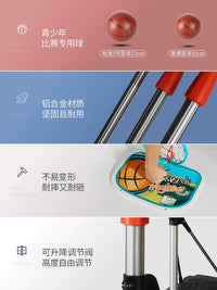 Kids Portable Basketball Hoop Stand Indoor Outdoor Adjustable Height for Boys Girls Training Toy Birthday Gift