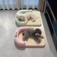 Pet Cooling Mat for Dogs and Cats, Summer Ice Pad, Neck Protection, Washable