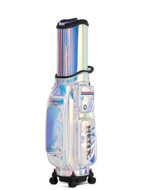HELIX Iridescent Waterproof Translucent Golf Travel Bag