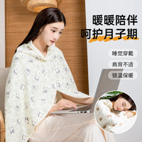 Maternity Nursing Shawl Blanket for Autumn/Winter - Warm Breastfeeding Cover Up