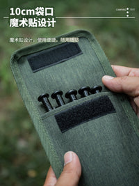Heavy-Duty Tent Stakes with Storage Bag for Outdoor Camping