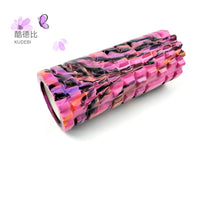 33cm Camouflage EVA Hollow Yoga Column Foam Roller for Muscle Relaxation and Fitness
