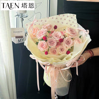 Bowknot Print Tissue Paper for Flower Bouquets and Gift Wrapping