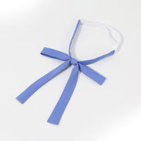 Pre-tied Solid Color JK Uniform Bow Tie Necktie for Women