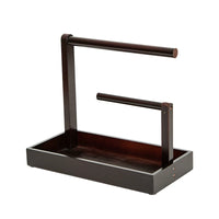 Solid Wood Bracelet and Necklace Display Stand for Jewelry and Collectibles