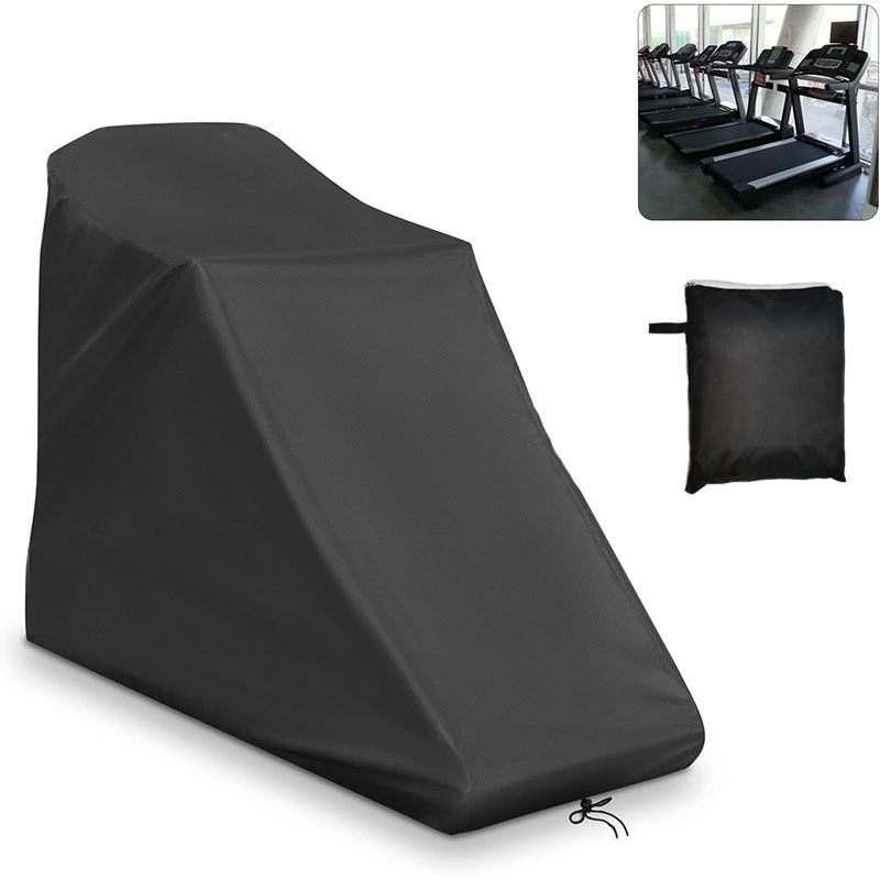 210D Oxford Fabric Treadmill Cover Waterproof Dustproof UV Protection for Indoor Outdoor Fitness Equipment