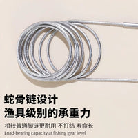 Parrot Stainless Steel Ankle Chain Leash for Small to Medium Birds - Outdoor Training and Walking Harness