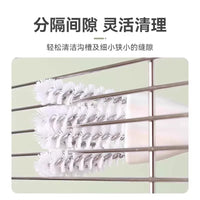 Bird Cage Cleaning Brush and Poop Shovel Multi-functional Parrot Cage Cleaner Tool for Bird Supplies