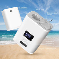 Portable Outdoor Camping Electric Air Pump with Inflation & Deflation Function