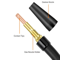 15AK MIG Welding Torch Consumables Kit - 15 Pieces