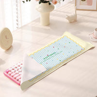 Striped Keyboard Dust Cover for Mechanical Keyboards and Laptops