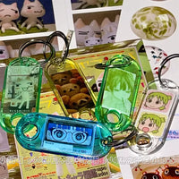 DIY Vintage Crystal Keychain Pendant Blanks for Resin Crafts Y2K Style
