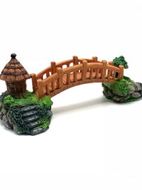Aquarium Resin Bridge Ornament for Fish Tank Landscaping