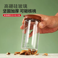 High Borosilicate Glass Stew Jars with Lids, 75ml, 3-Pack, Heat-Resistant for Steaming and Stewing