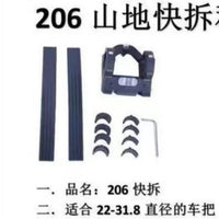 Quick Release Bicycle Basket Mount for Handlebars