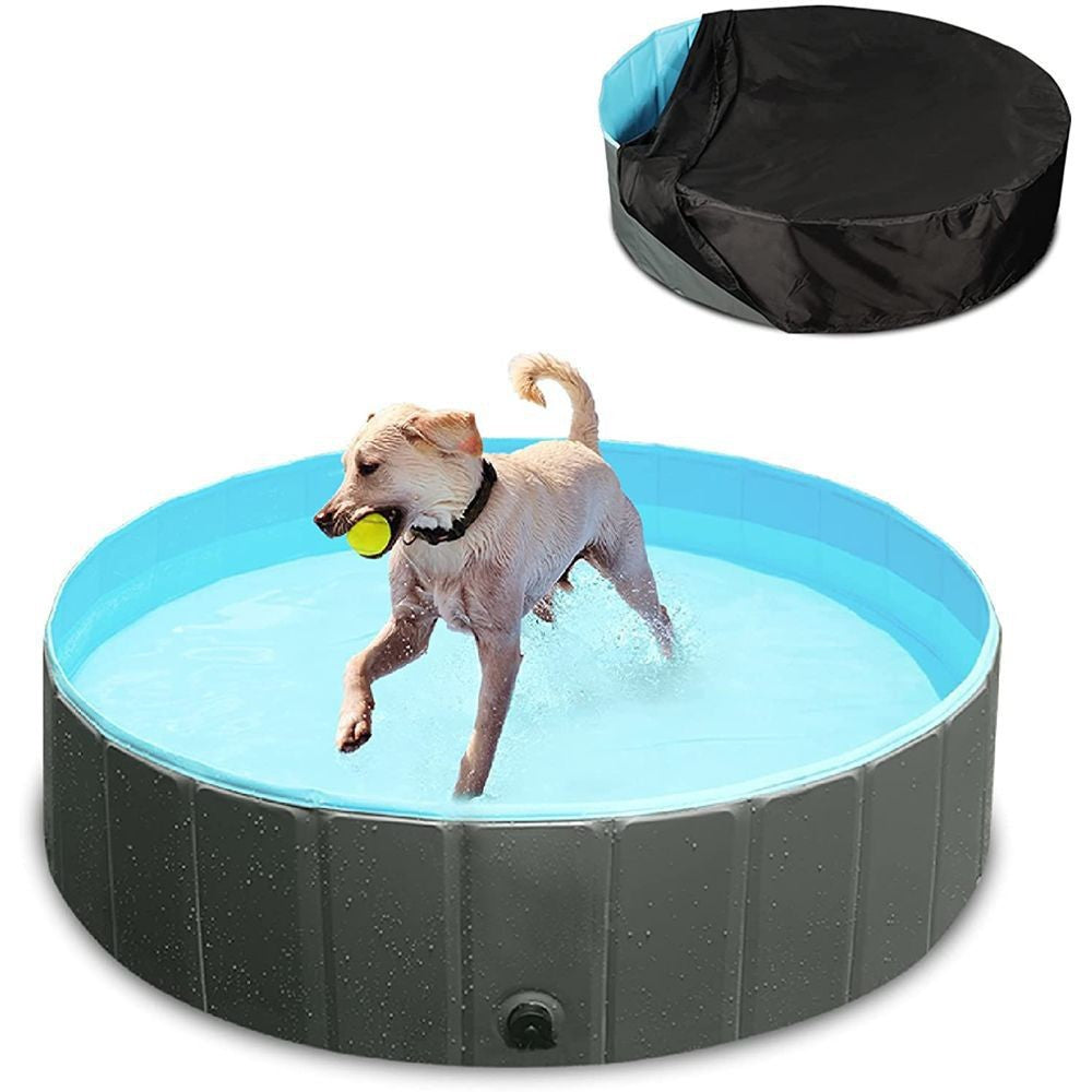 Foldable PVC Pet Swimming Pool and Bathtub for Dogs and Cats