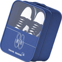 Travel Shoe Storage Bag with Luggage Sleeve, Waterproof Dustproof Shoe Organizer