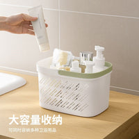 Portable Shower Caddy Basket for Bathroom Dormitory Storage, Dry and Wet Separation