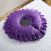U-Shaped Massage Pillow for Spa & Salon Beds - Face, Chest, Leg, and Foot Support Cushion