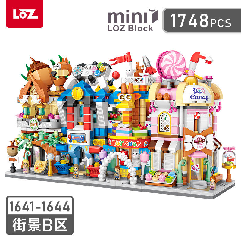 LOZ Mini Building Blocks Food Shop Series Collectible Model