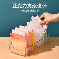 Reusable Silicone Food Storage Bag for Breast Milk, Freezer Safe, Leakproof, High Temperature Resistant