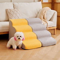 Pet Stairs for Small Dogs, Washable Non-Slip Ramp for Beds and Sofas, Ideal for Older Pets
