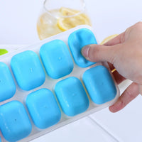 Silicone Ice Cube Tray with Lid for Homemade Ice Cubes, Creative Quick-Freeze Large Ice Box