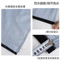 Waterproof Leg Gaiters for Cycling and Outdoor Activities, Durable Rain and Dew Protection