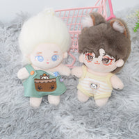 10cm Cotton Doll Casual Sportswear & Dress Collection for Starfish Body Dolls