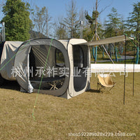 Quick Setup Car Tail Tent for Outdoor Camping, Waterproof Portable Shelter