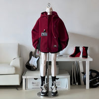 BJD Doll Windbreaker Set for 1/4 Scale Dolls - Jacket, Pants, and Name Tag