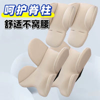 Infant Car Seat Liner and Stroller Cushion for All Seasons - Head and Waist Support
