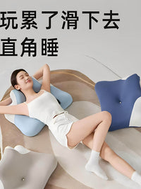 Multi-functional Memory Foam Pillow for Neck Support, Reading, and Napping