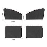 Magnetic Car Window Sun Shade Mesh for Side Windows - UV Protection & Heat Insulation