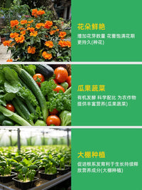 Cpai Organic Soybean Meal Fertilizer for Flowers, Vegetables & Potted Plants, Slow-Release