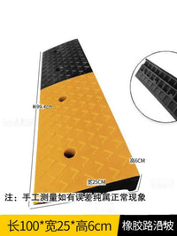 Rubber Curb Ramp Car Driveway Threshold Bridge