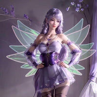 Fantasy Fairy Wings for Cosplay, Parties, and Festivals - Dual-Color or Transparent Options