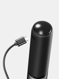 Rechargeable Handheld Milk Frother with Storage Base for Coffee, Lattes, and Cappuccinos