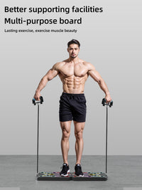 Multi-functional Push-up Board Training System for Chest and Abdominal Muscle Workout
