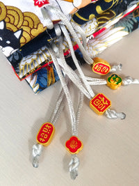 Double-Layer Pure Cotton Drawstring Bag for Flutes, Drums, and Bamboo Whistles - 36-70cm Lengths