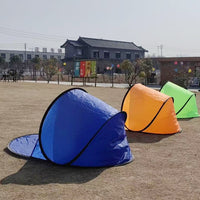 Outdoor Pop-Up Beach Tent Single Person UV Protection Sun Shelter for Camping Hiking