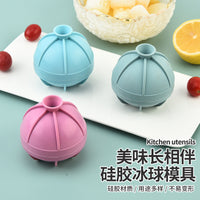Silicone Sphere Ice Ball Maker Mold for Whiskey and Cocktails