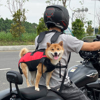 Pet Carrier Backpack Multi-functional Outdoor Dog Travel Bag with Shoulder Straps