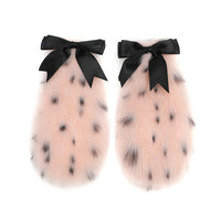 Bendable Faux Fur Animal Ears Headband and Tail Set for Cosplay Parties