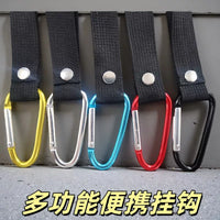 Universal Electric Scooter Motorcycle Front Hook for Helmets, Bags, and Groceries - Heavy Duty Metal