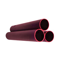 6063 Aluminum Alloy Round Tube, Oxidized Profile, Hollow Aluminum Pipe, Customizable Length