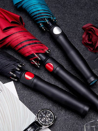 Noveli Blue Dragon Golf Umbrella Carbon Fiber Windproof Water-Repellent Long Handle