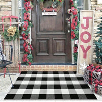 Absorbent Crystal Velvet Doormat for Entryway, Non-Slip and Easy to Clean